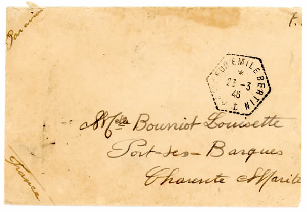 Croiseur Emile Berlin mars 1946