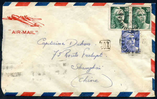 Lettre pour un capitaine à Shanghai