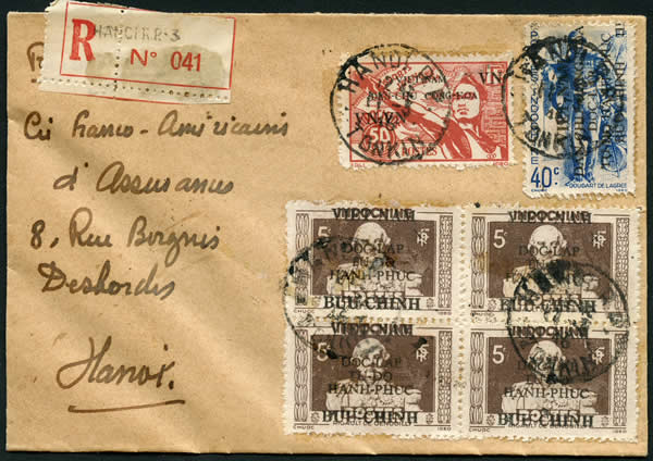 Lettre recommandée 11-3-46