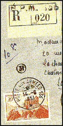 tad POSTE AUX ARMEES 136