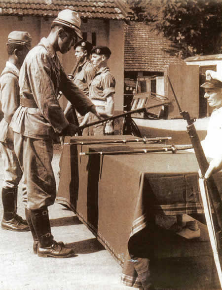 Reddition des marins japonais