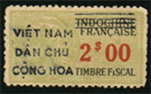 2 piastres surchargé