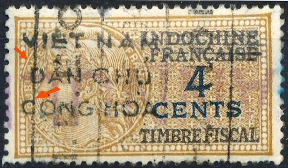 Fical Republique Française surchargé par la VNDCCH