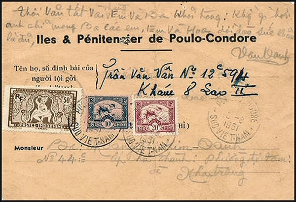 Carte de Poulo Condore