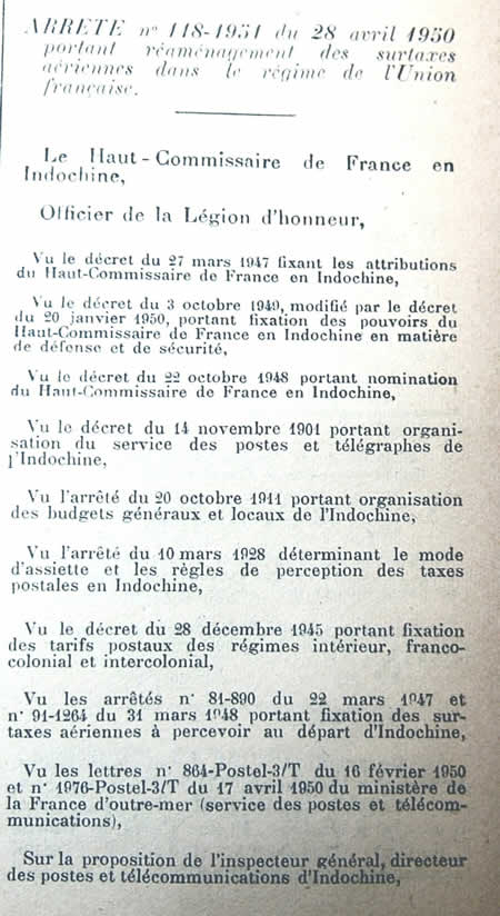 surtaxes vers Pacifique