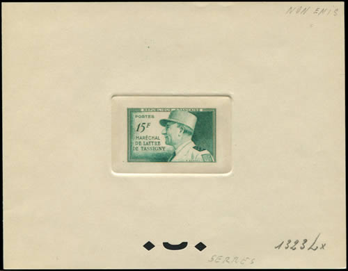 Epreuve timbre non retenu