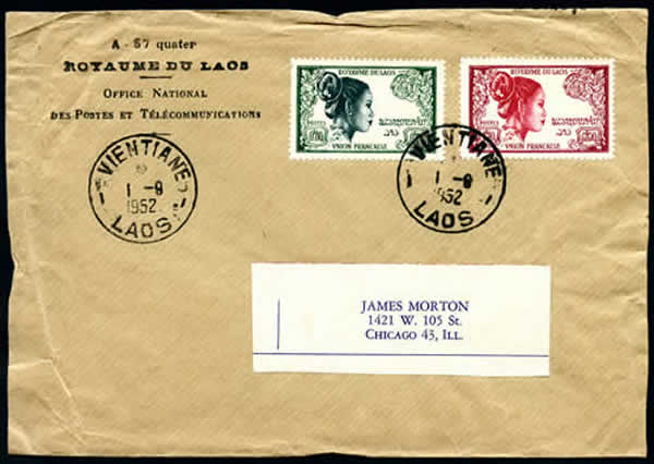 Lettre de l'Office des Postes