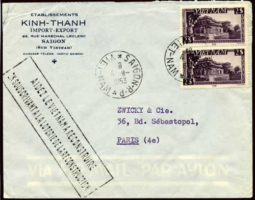 Griffe aidez à la reconstruction du Vietnam