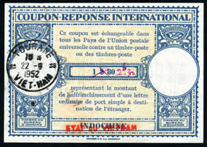 CRI Indochine surchargé ETAT du VETNAM