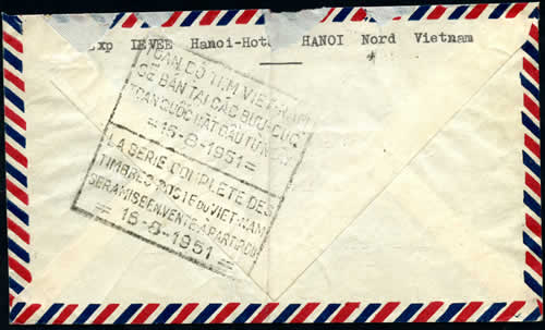 Griffe bilingue utilisée à Hanoi