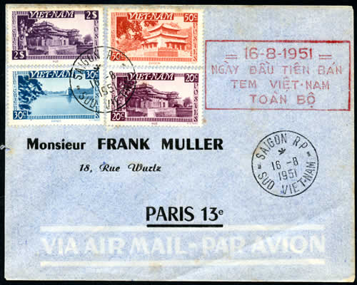 Griffe en vietnamien de Saigon