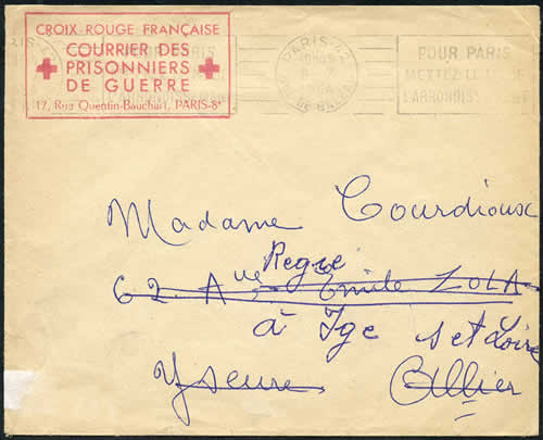 Courrier des Prisonniers de guerre