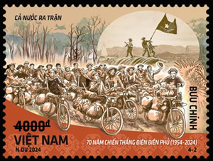 Commemoration de Dien Bien Phu compagnies à moto