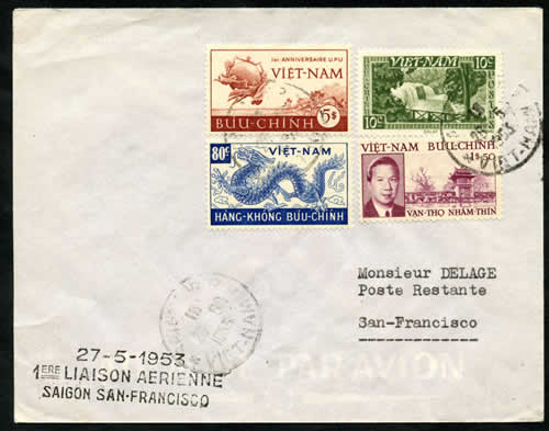 1er vol sagon san francisco