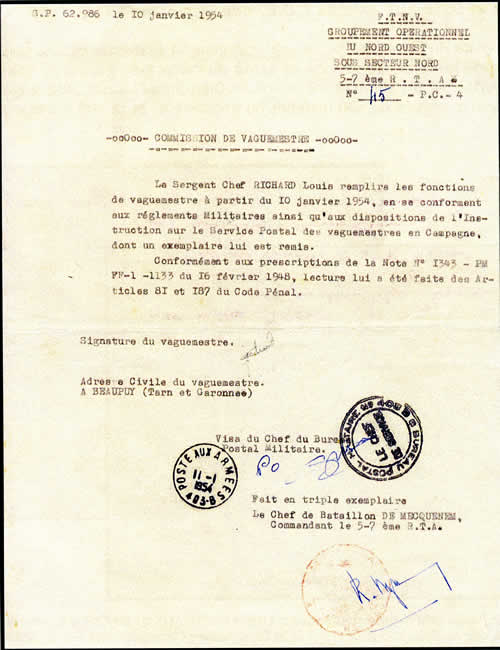 timbre-à-date  403B