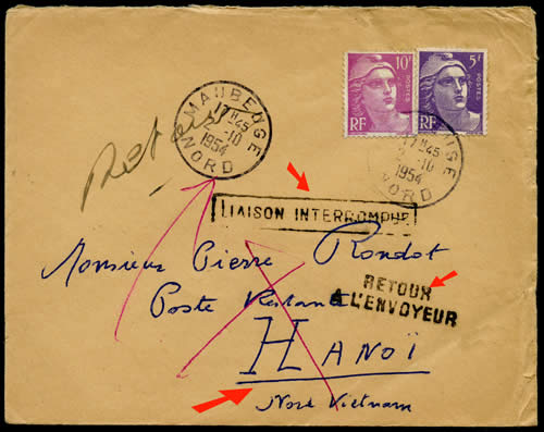 Hanoi 1954 retour à l'envoyeur
