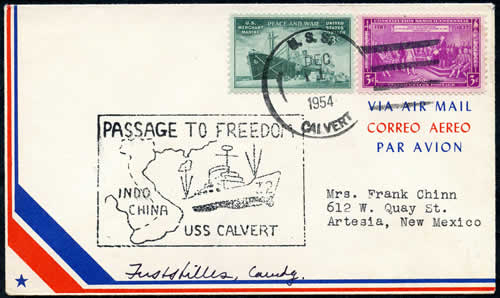 Evacuation par navire US