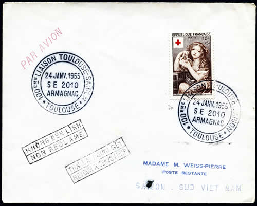 FFC 100ème liaison Toulouse saigon