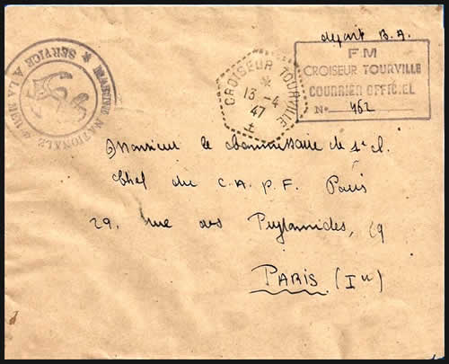 Croiseur Tourville 13-4-47