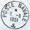 Poste Navale ancre aplatie