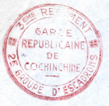 Cachet de la Garde Républicaine