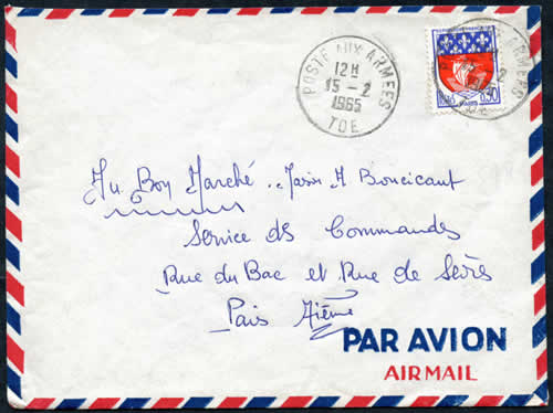 Cachet TOE avec heure