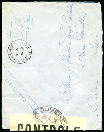 Censure avec bande non- encadrée