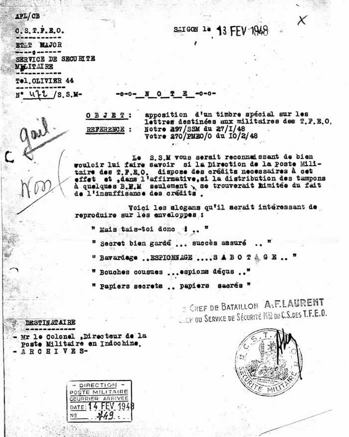 Circulaire de propagande