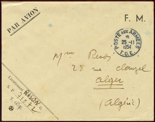 Enveloppe imprimée FM