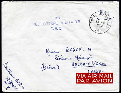 Par hélicoptère TEO