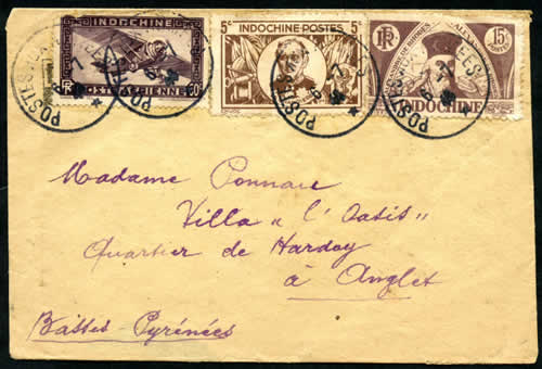 Lettre POSTES (pluriel)  AUX ARMEES