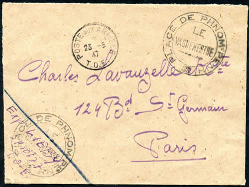 vaguemestre de la Place de Phnompenh