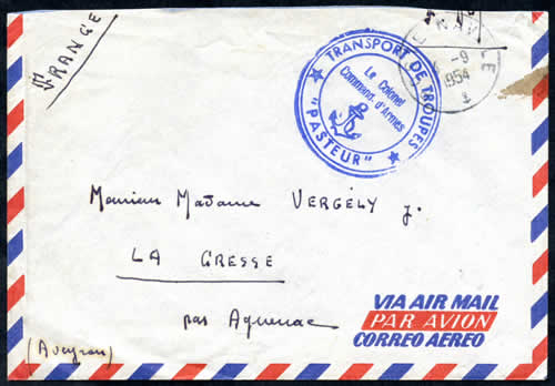 Transport de troupes Pasteur