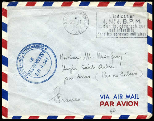 Lettre des Forces Armées Vietnamiennes