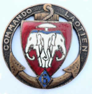 Insigne des Commandos Laotiens