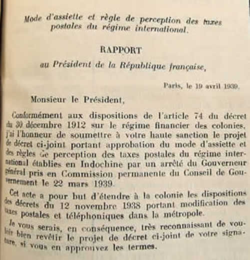 Tarif juin 1939 extrait 2