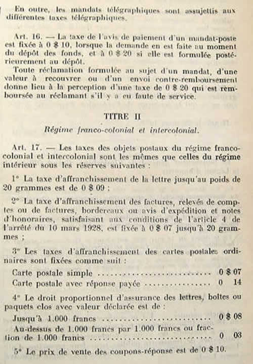 Tarif juin 1939 extrait 21