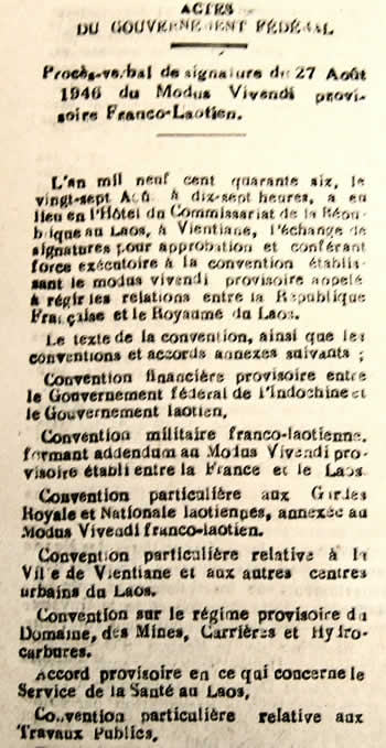 Modus vivendi Laos 1