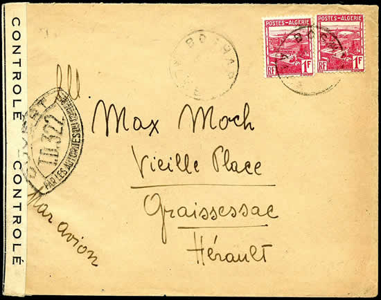 Censure Alger TD 322