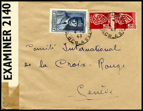 Cachet BCMA double cercle