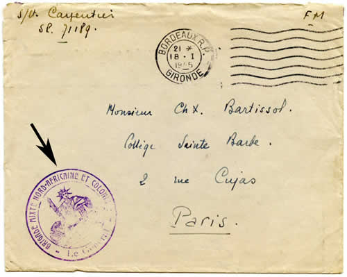 Brigade Nord-Africaine à Bordeaux