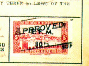 Timbre préoblitéré