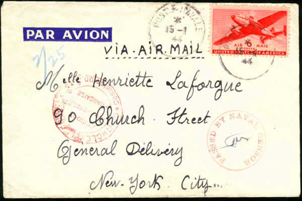 Franchise aérienne partielle janvier 44