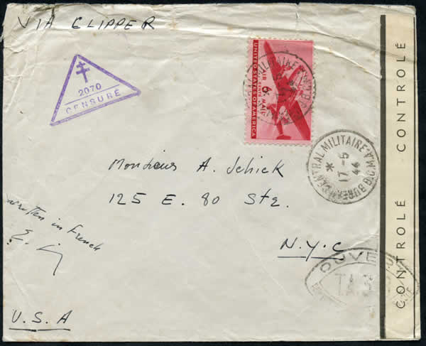 6cts USA oblitéré BCMA