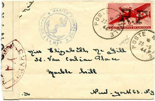 6 cts US surcharge type 1