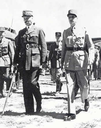 De gaulle et Giraud 