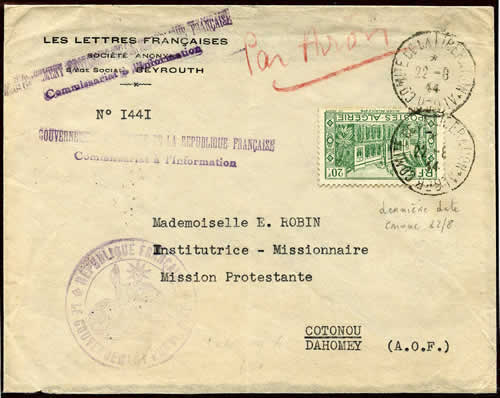 Dernier jour du cachet Comité de la Libération"