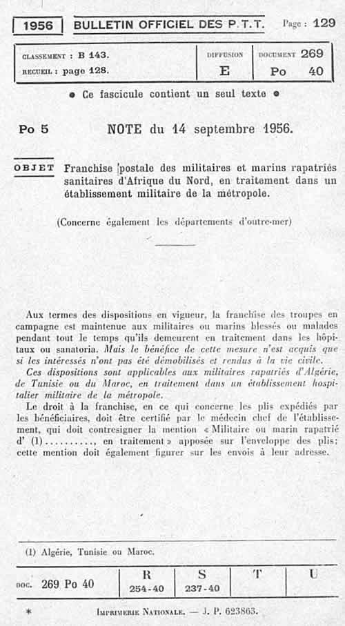 BO rapatriés sanitaires