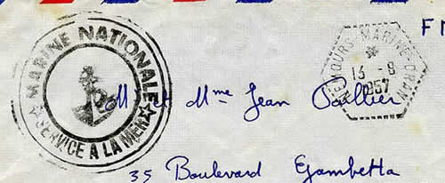 Cachet Nemous-Marine-Oran