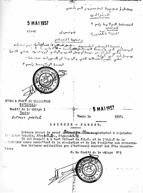 Laissez-passer de 1957